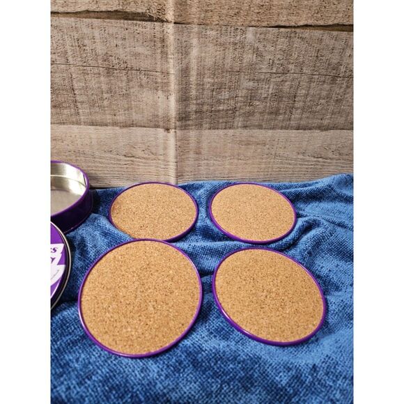 LA Lakers Coaster Set Case - Picture 3 of 3